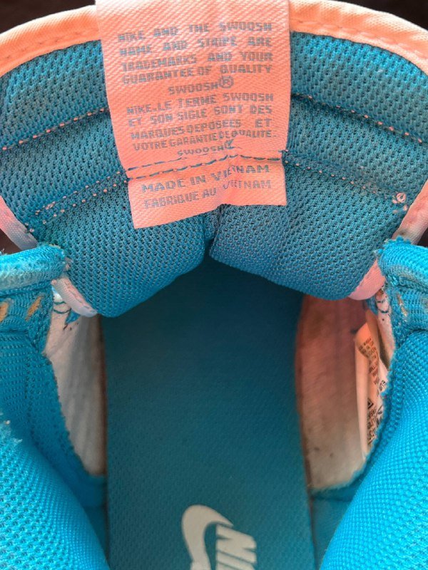 Nike dunk high laser blue shoes 5