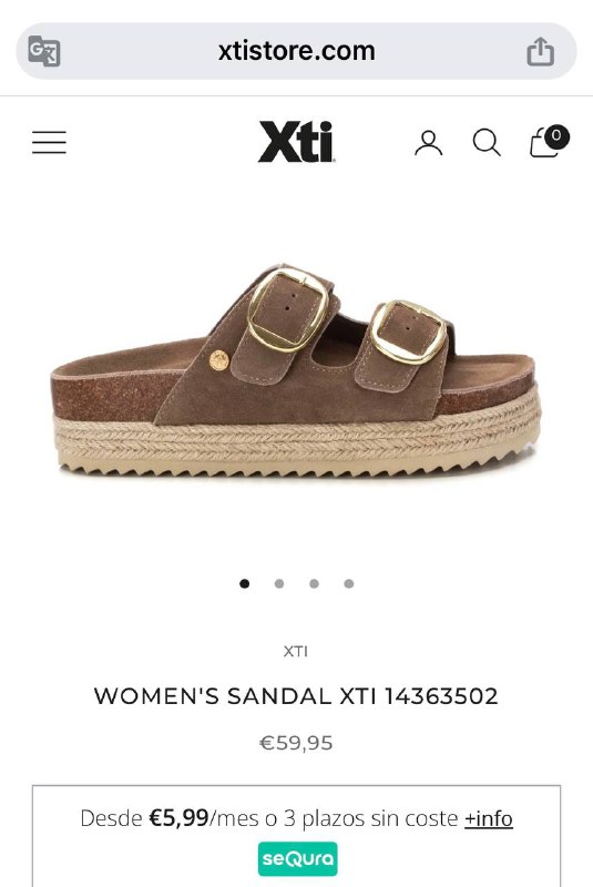 Сандалии Xti размер 39 б/у 3