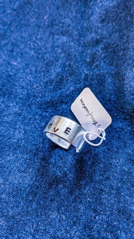 Серебряное кольцо Love 925 проба, размер 17,5 3