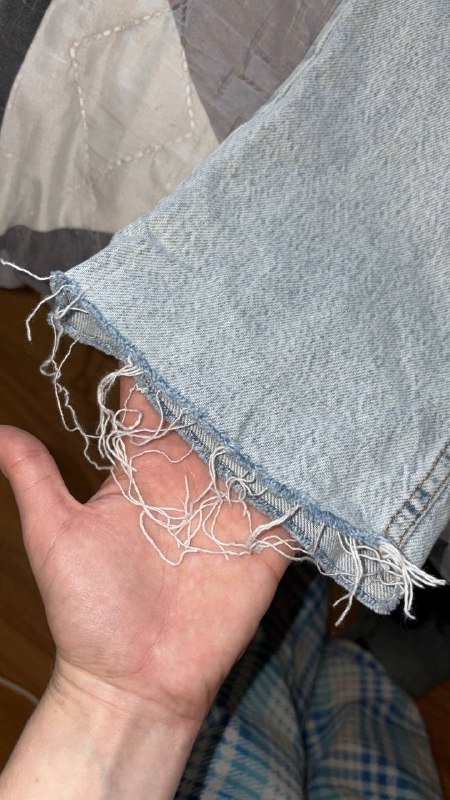 Джинсы ZARA размер S-M 3