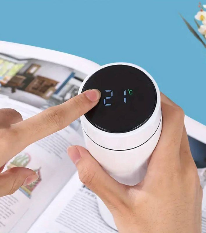 Умный термос с вакуумной изоляцией и LED-дисплеем 500 мл 4