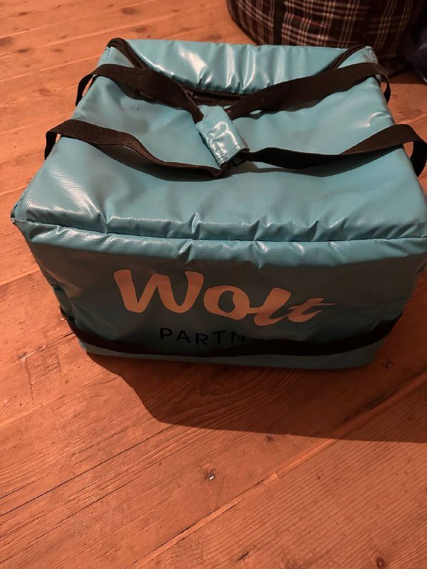 Изотермическая сумка для доставки Wolt 2