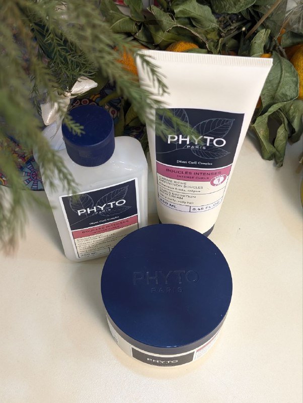 Уход для кудрявых волос шампунь маска крем PHYTO PARIS 8