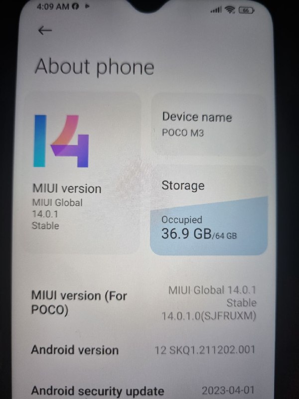 Смартфон Xiaomi Poco M3 4/64GB 5