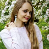 Серьги-гвоздики Хрустальное кружево 3