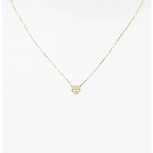 Колье Clover, серьги Knife Edge Hoop, серьги C Hoop, набор серёг