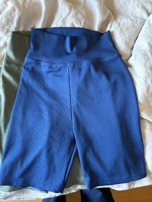 Велосипедки XS/S зеленые и синие 2