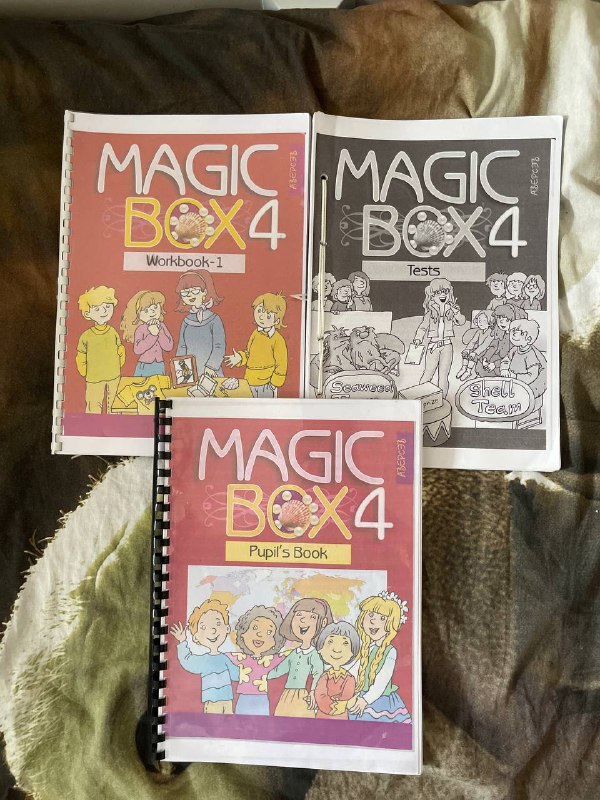 Учебники Magic Box 4 Workbook, Tests, Pupil's Book