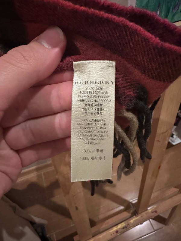 Burberry шарф оригинал 2