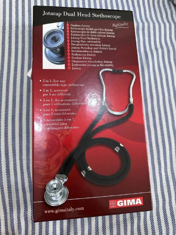 Стетоскоп GIMA, медицинский халат 1