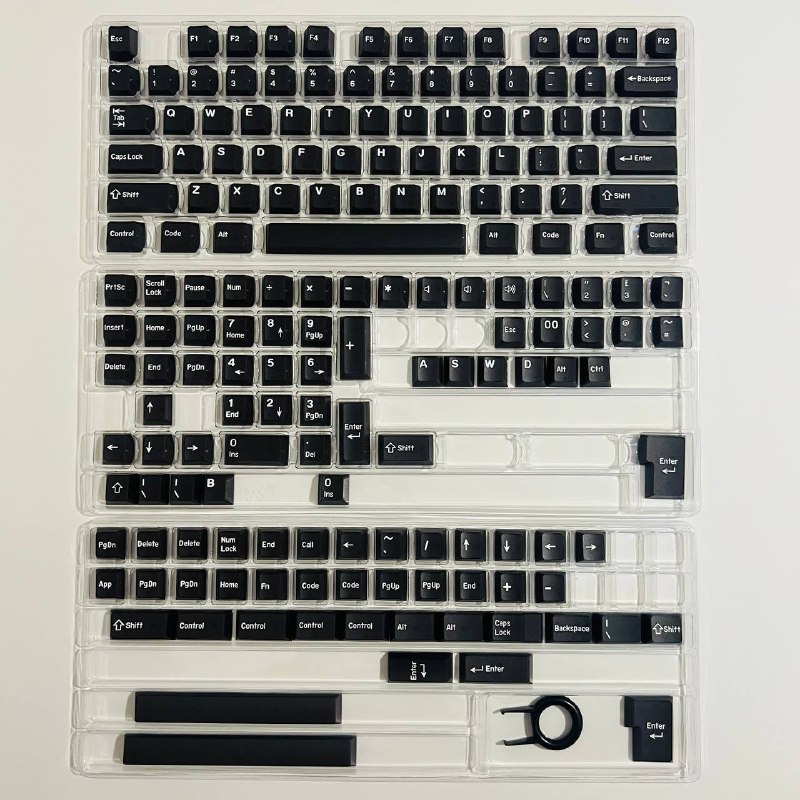 3 набора клавиш для механической клавиатуры Cherry PBT 6