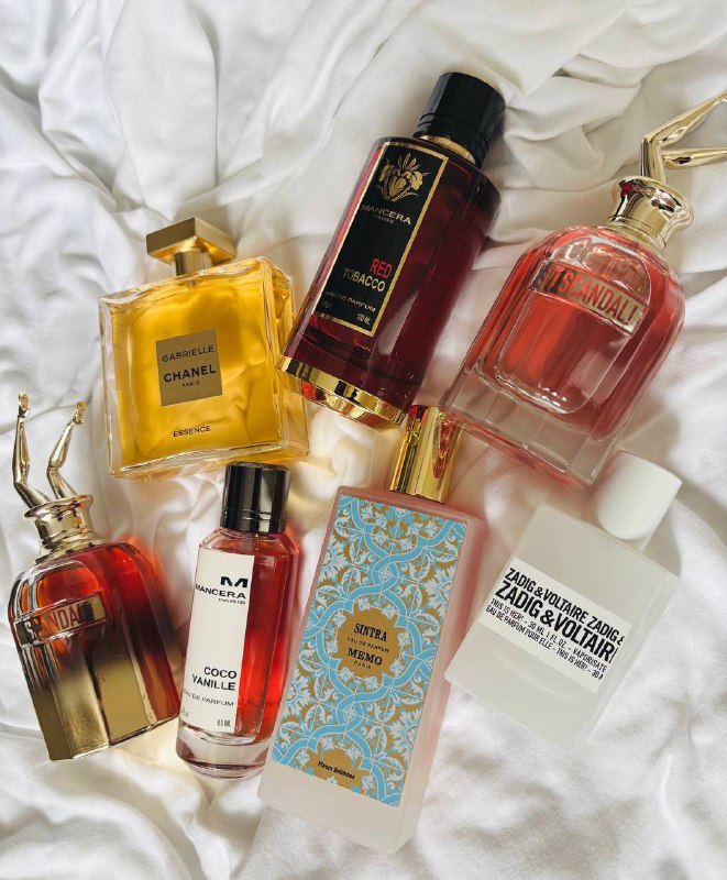 ароматы духов Yves Saint Laurent, Jean Paul Gaultier, Memo Paris, Carolina Herrera, Mancera и др. 2