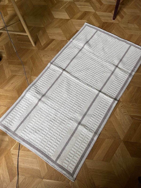 хлопковый коврик 80х150 см