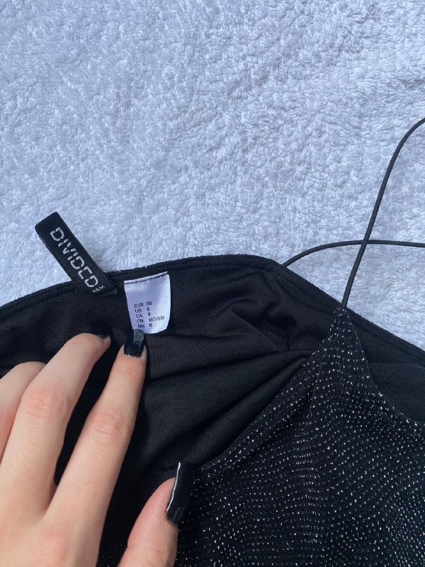 Базовое чёрное платье H&M, платье с рукавами-сетка, штаны клёш Murci 3