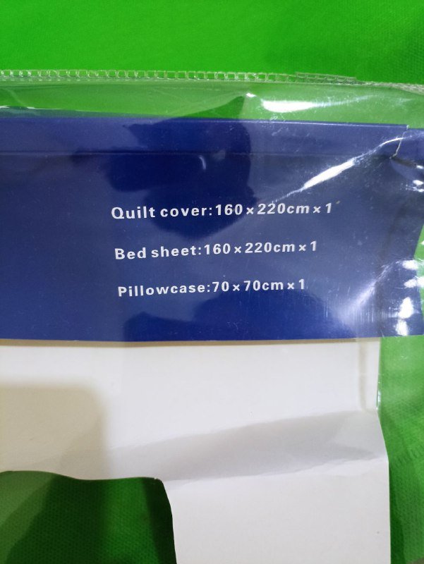 Постельное белье из хлопка комплект пододеяльник простынь наволочка 2