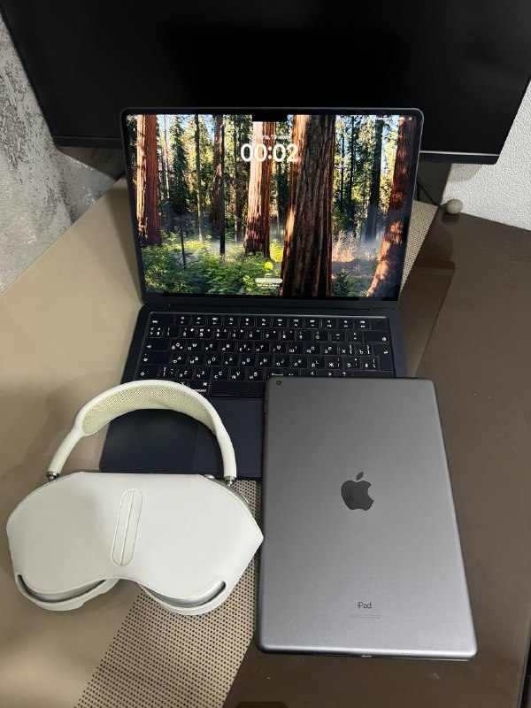MacBook Air, iPad 8, AirPods Max
