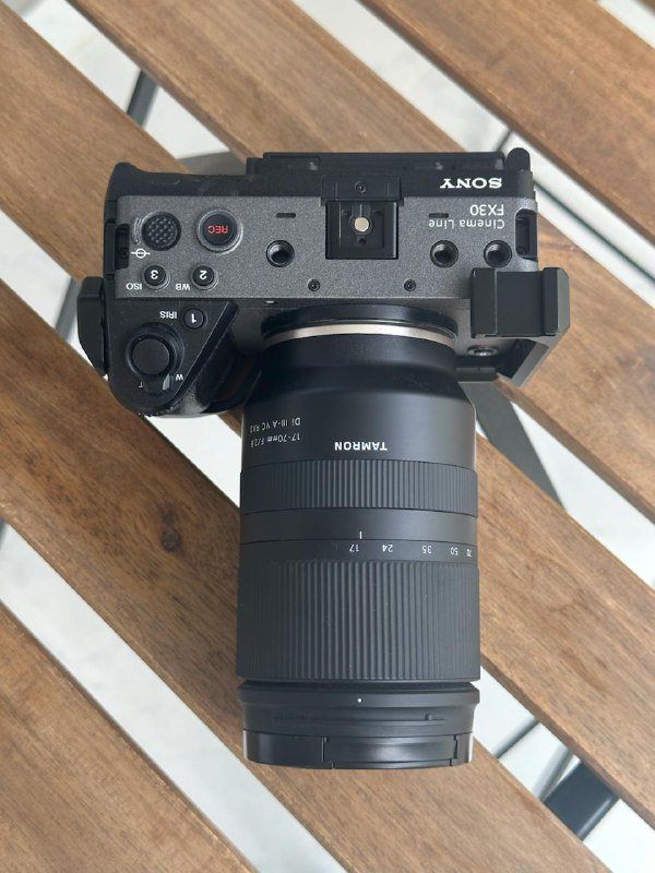 Sony FX30 камера, Tamron 17-70mm объектив 3