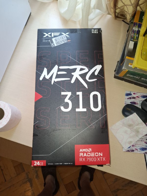 Видеокарта AMD Radeon 7900XTX 24GB XFX Merc310