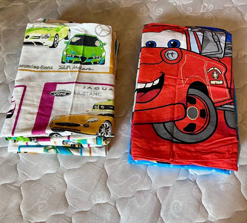 Постельное белье для мальчика, 2 комплекта, полуторные