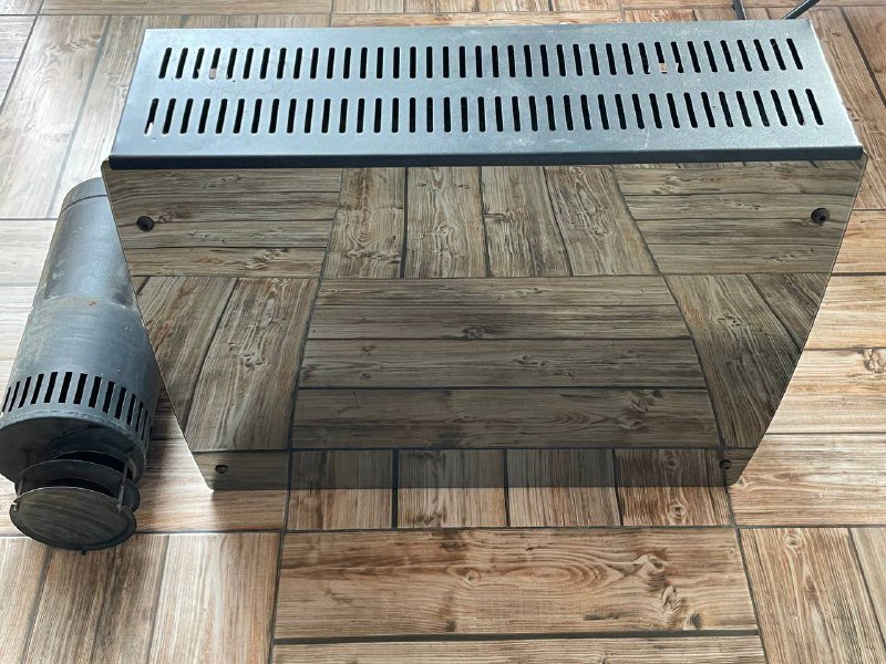 Газовый конвектор Hosseven стеклянной панелью