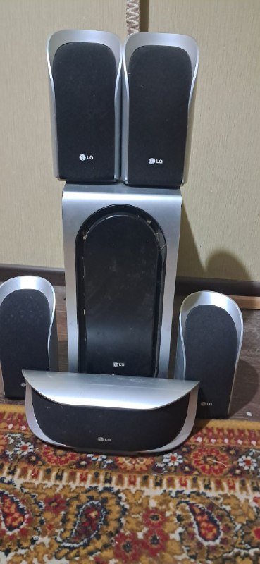 Колонки с сабвуфером 2