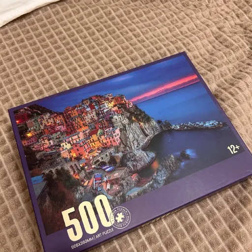 Headphones, puzzle