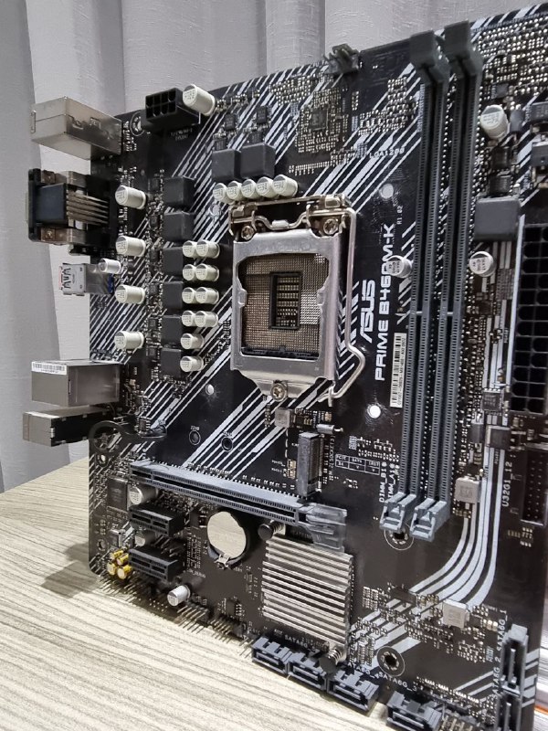 Видеокарта Asus Phoenix GTX 1660, Материнская плата ASUS Prime B460M-K, SSD Kingston 256GB 2
