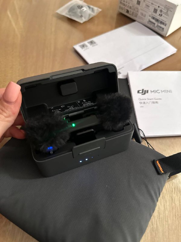 DJI Mic Mini беспроводной петличный микрофон 1