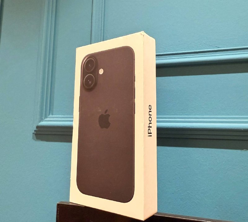 iPhone 16, 128GB, Black, Factory Sealed