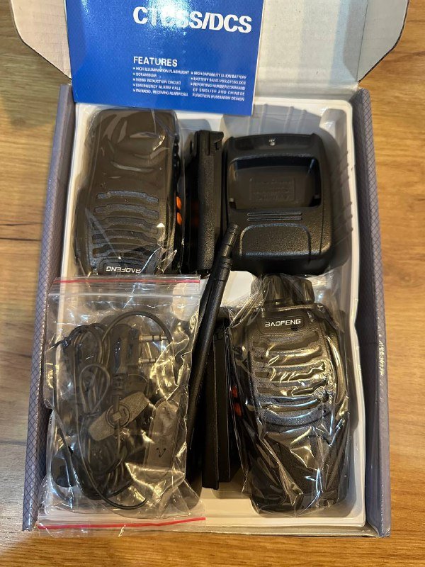 Радиостанции Baofeng BF-888S, 2 шт. 2