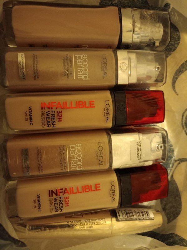 тональные средства, тушь Loreal 2