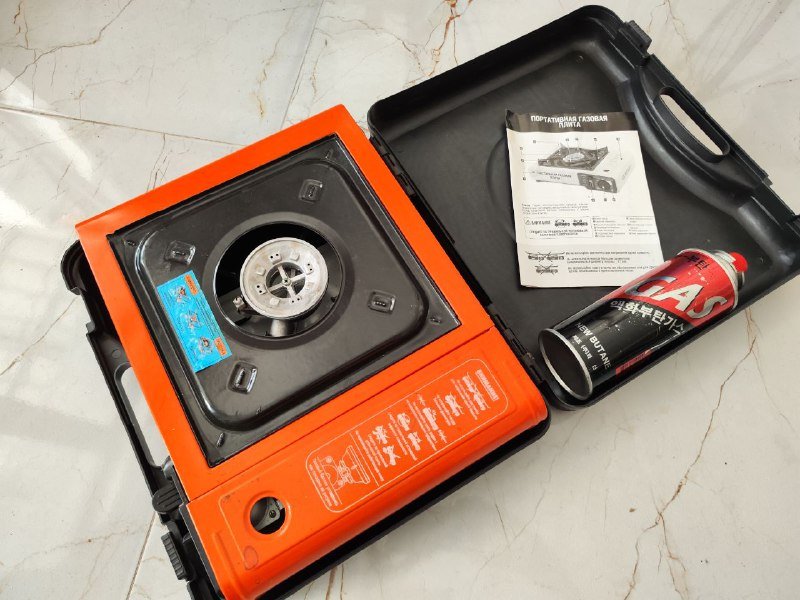 Газовая горелка с газом 5