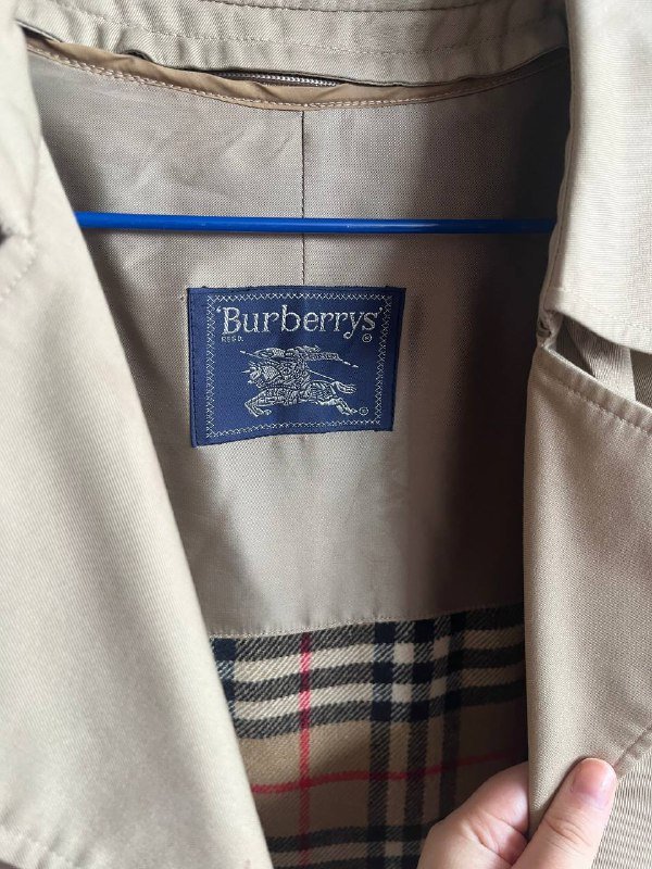 Винтажный тренч Burberrys 5
