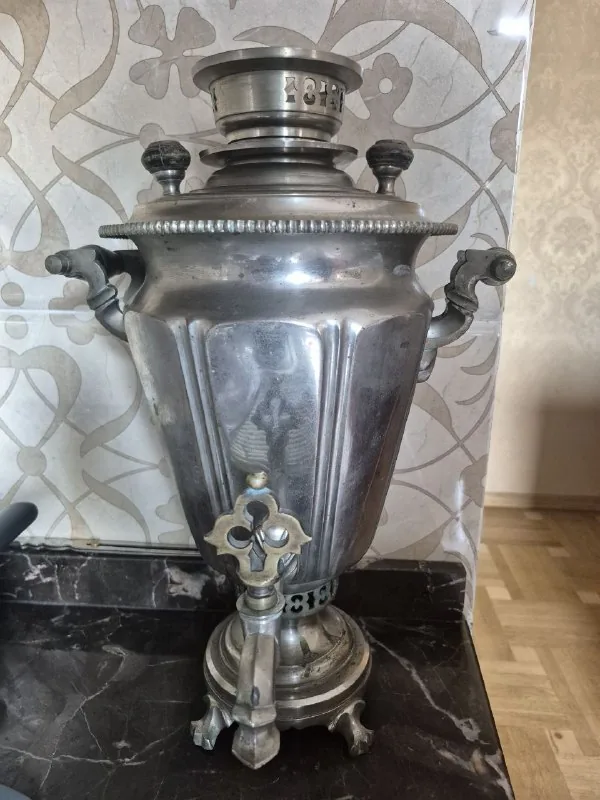 Старинный Тульский самовар 1