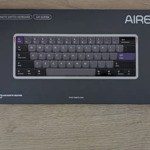 Nuphy Air 60 He, магнитная клавиатура