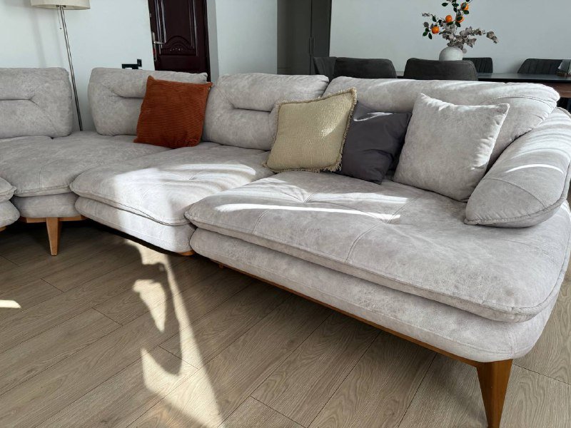 Большой диван из 5 модулей с регулировкой спинок 4