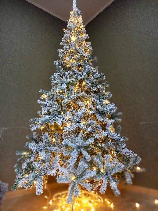 Искусственная елка с подсветкой, новая