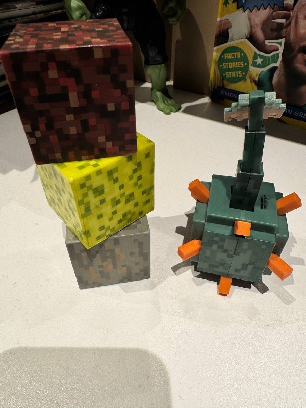 Minecraft коллекции мини фигурки большие фигурки