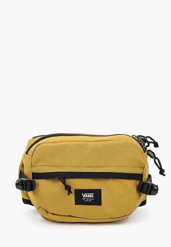Сумка поясная Vans горчичного цвета 4