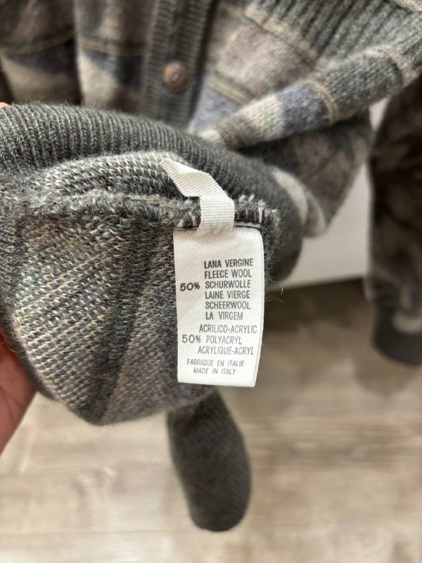 Винтажный кардиган XL из Италии 3