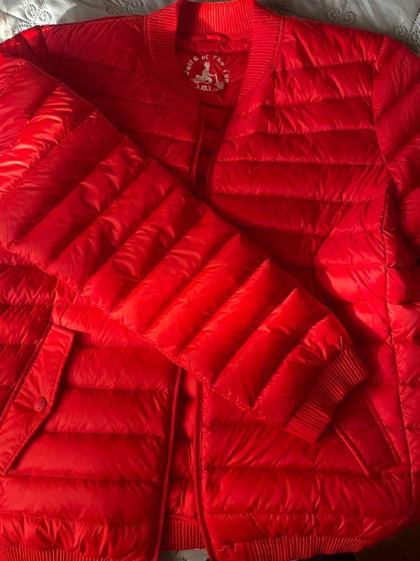 Оригинальная куртка JOTT красная мужская 3