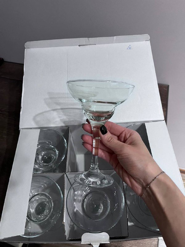 Бокалы для мартини 6 штук