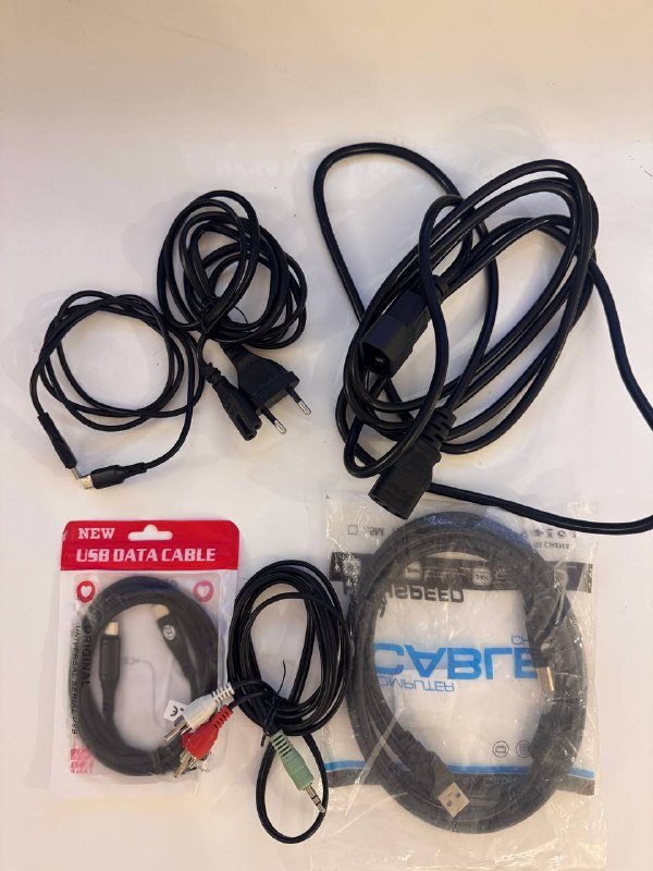 Type C кабели, USB кабель, AC Power Cord, акустический кабель