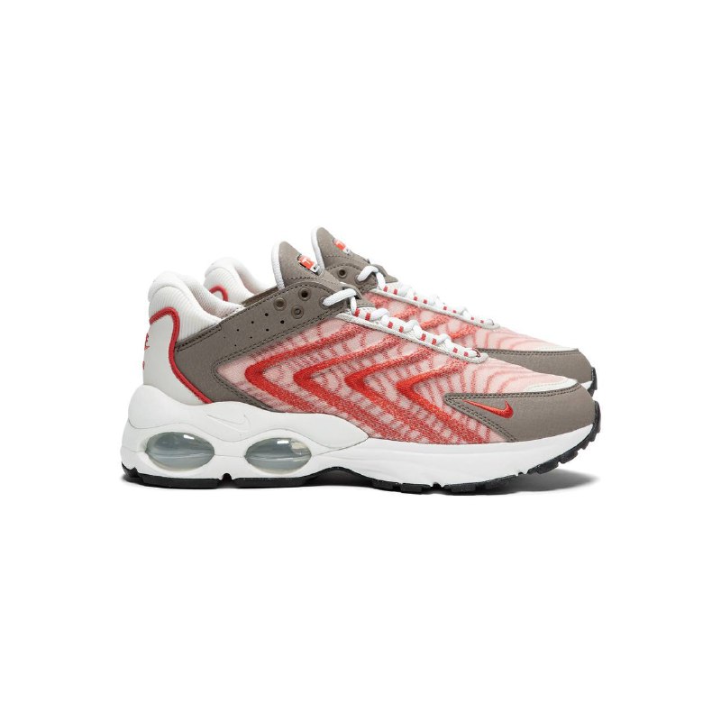 Nike Air Max TW Shoes Red Clay Light Bone Olive Gray US 10 2