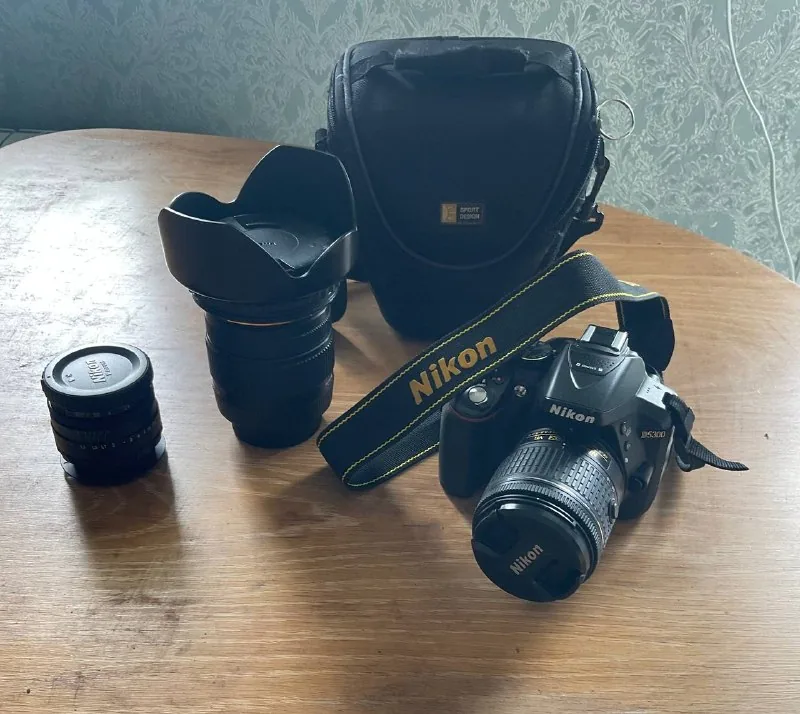 Nikon D5300, объективы, сумка 1