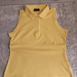 Жёлтое поло без рукавов Sergio Tacchini 4