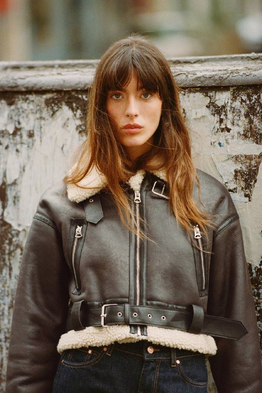 Кожанка Zara оверсайз xs/s 3