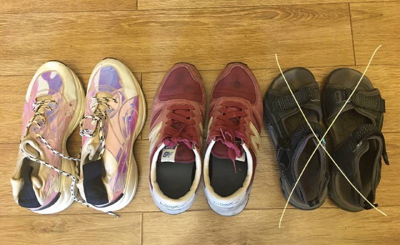 Джинсовая куртка, кроссовки, ботинки, джинсы, шапка, лосины 3