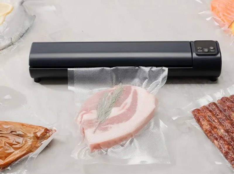 Портативный бытовой вакууматор USB аккумулятор