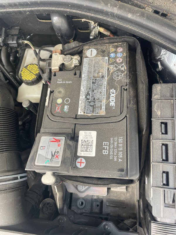 аккумулятор автомобильный б/у 2